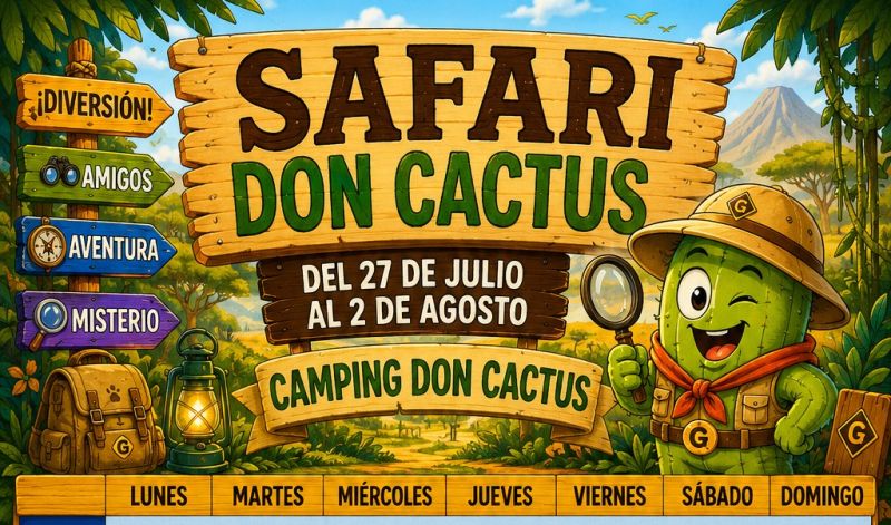 Animación Camping Don Cactus