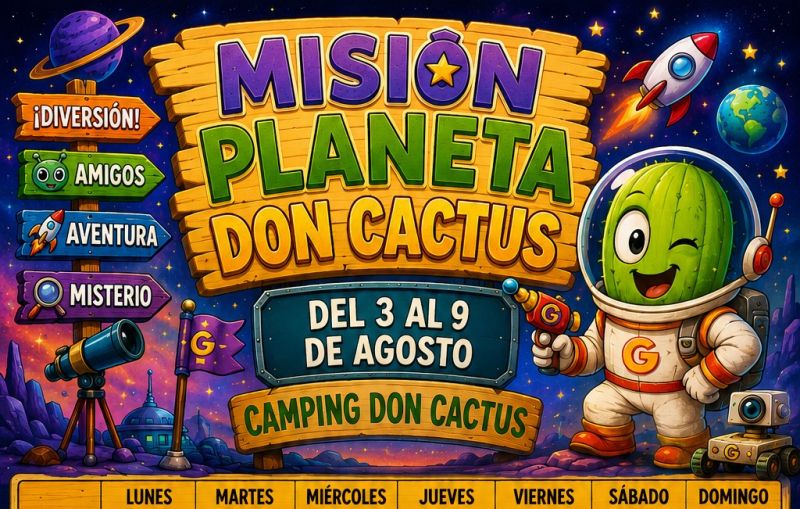 Animación Camping Don Cactus