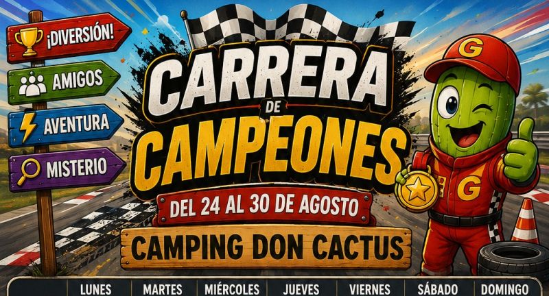 Animación Camping Don Cactus
