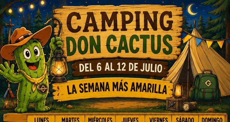 Programa animación Camping Don Cactus
